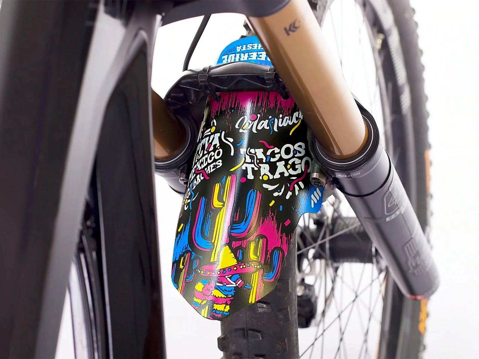 All-mountain-style AMS Garde Boue Avant Freeride Fiesta Mud Guard – Image 3