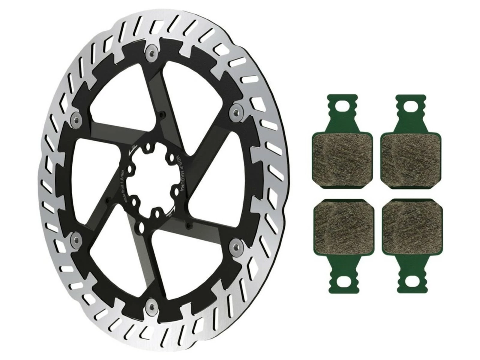 MAGURA Optimized Kit MT ESTOP MDR-P 6 Trous 180mm 8.S