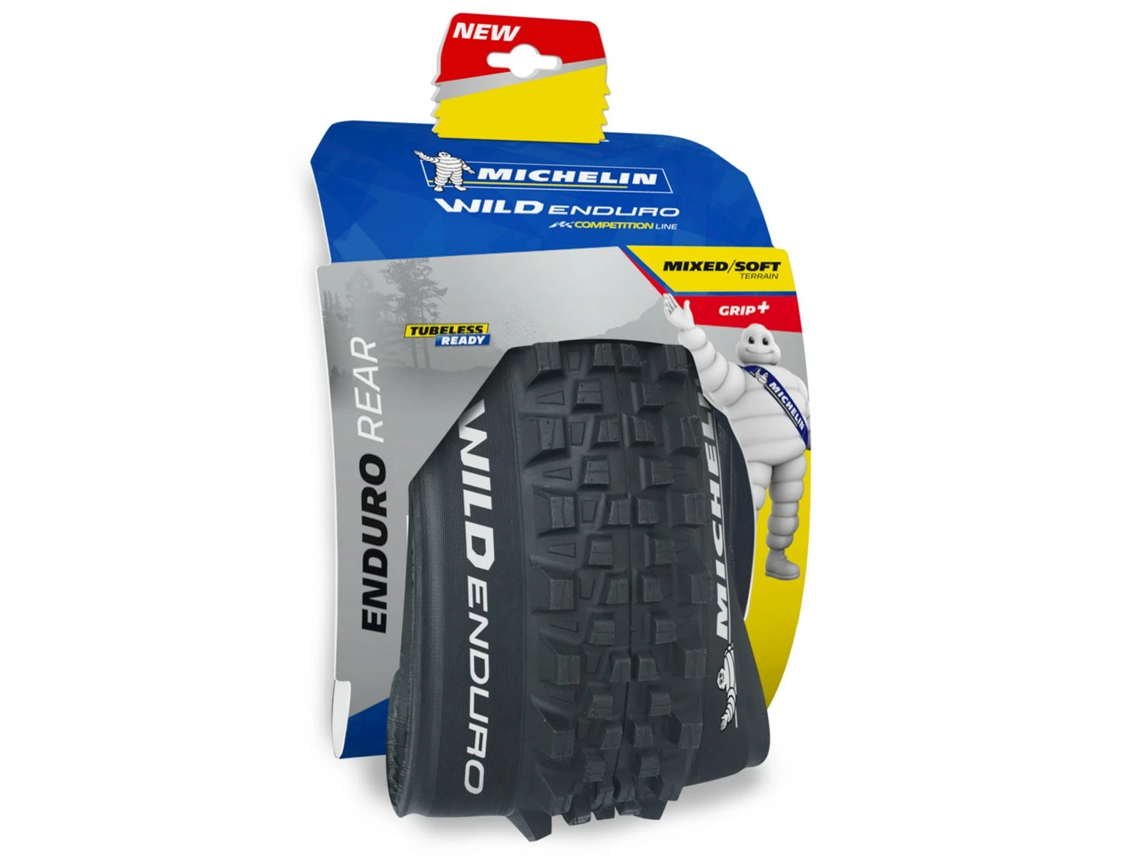 MICHELIN Wild Enduro Rear Pneu Souple Arrière Gum-X 29 X 2,4 Pouces – Image 5