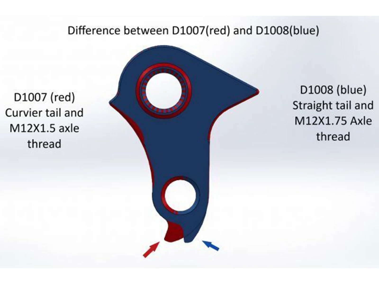 PILO Patte De Dérailleur D1008 Pour Mondraker Dès 2022 – Image 5