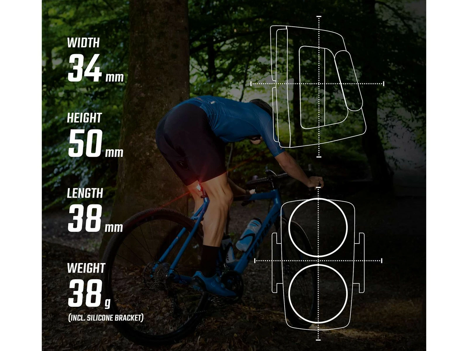 SIGMA Buster 150 RL éclairage Arrière USB / LED 20h D'autonomie – Image 5