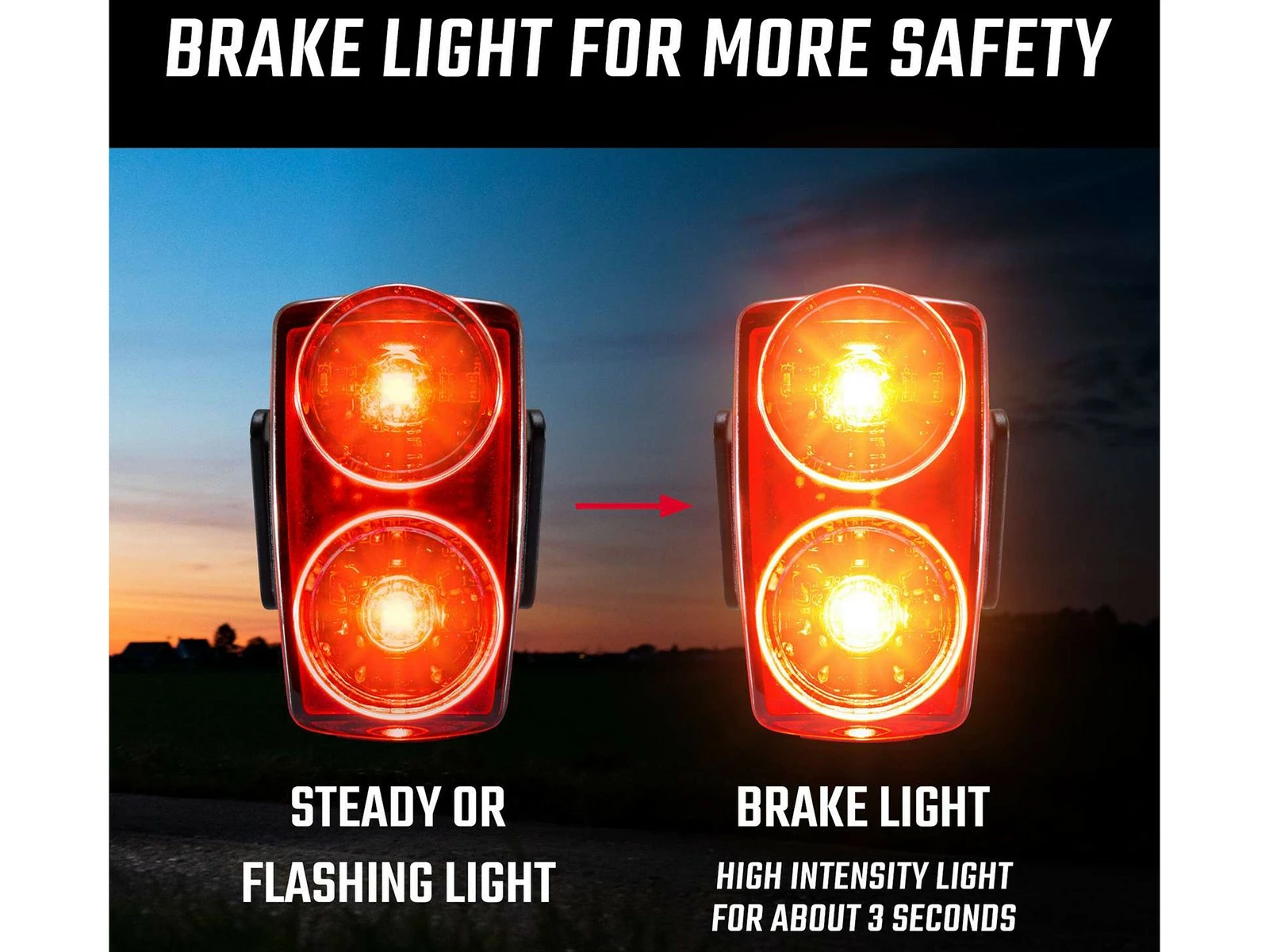 SIGMA Buster 150 RL éclairage Arrière USB / LED 20h D'autonomie – Image 10