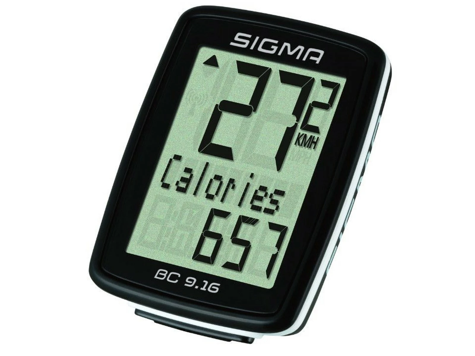 SIGMA Compteur BC 9.16 Noir (9 Fonctions)