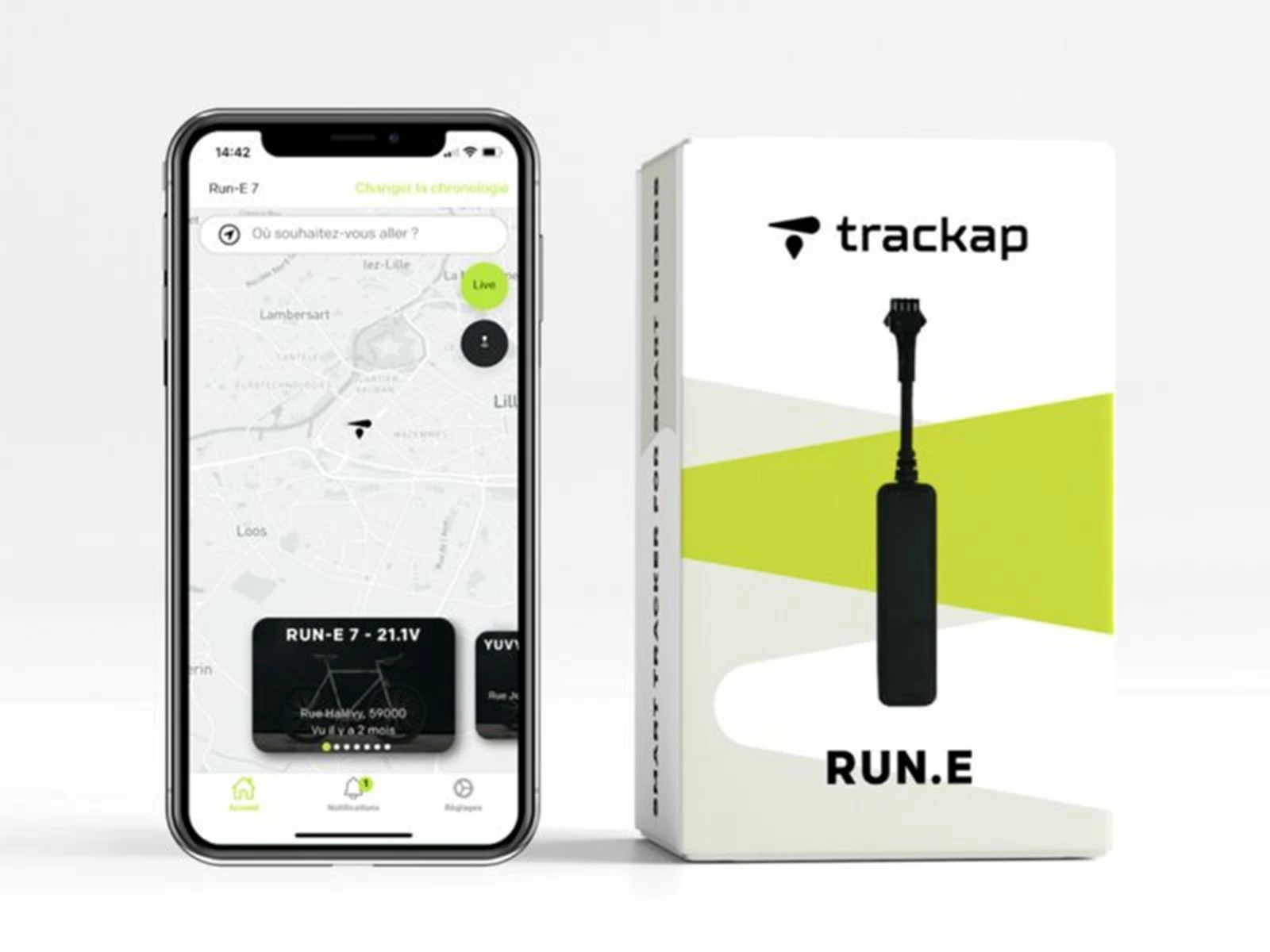 TRACKAP Traceur GPS Run E Sur Batterie Bosch 4ème Génération - 1 An D'abonnement Inclus – Image 3