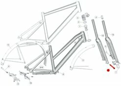 BMC Axe Traversant N°9 257, Alpenchallenge AL MY22 - 30002031