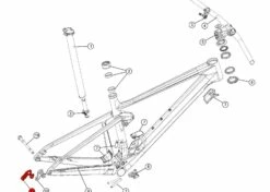 BMC Dropout 66 Patte De Dérailleur 301702 (direct Mount)