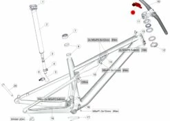 BMC Levier De Tige Télescopique Autodrop - 30004135