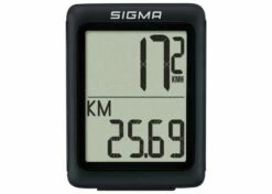 SIGMA Compteur BC 5.0 WL Sans Fil Noir ( 5 Fonctions)