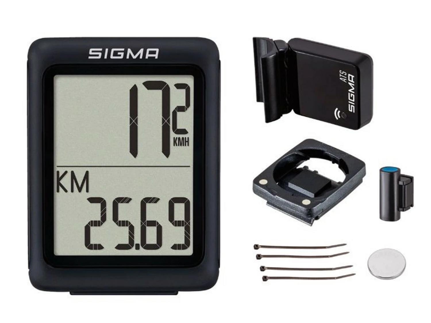 SIGMA Compteur BC 5.0 WL Sans Fil Noir ( 5 Fonctions) – Image 5