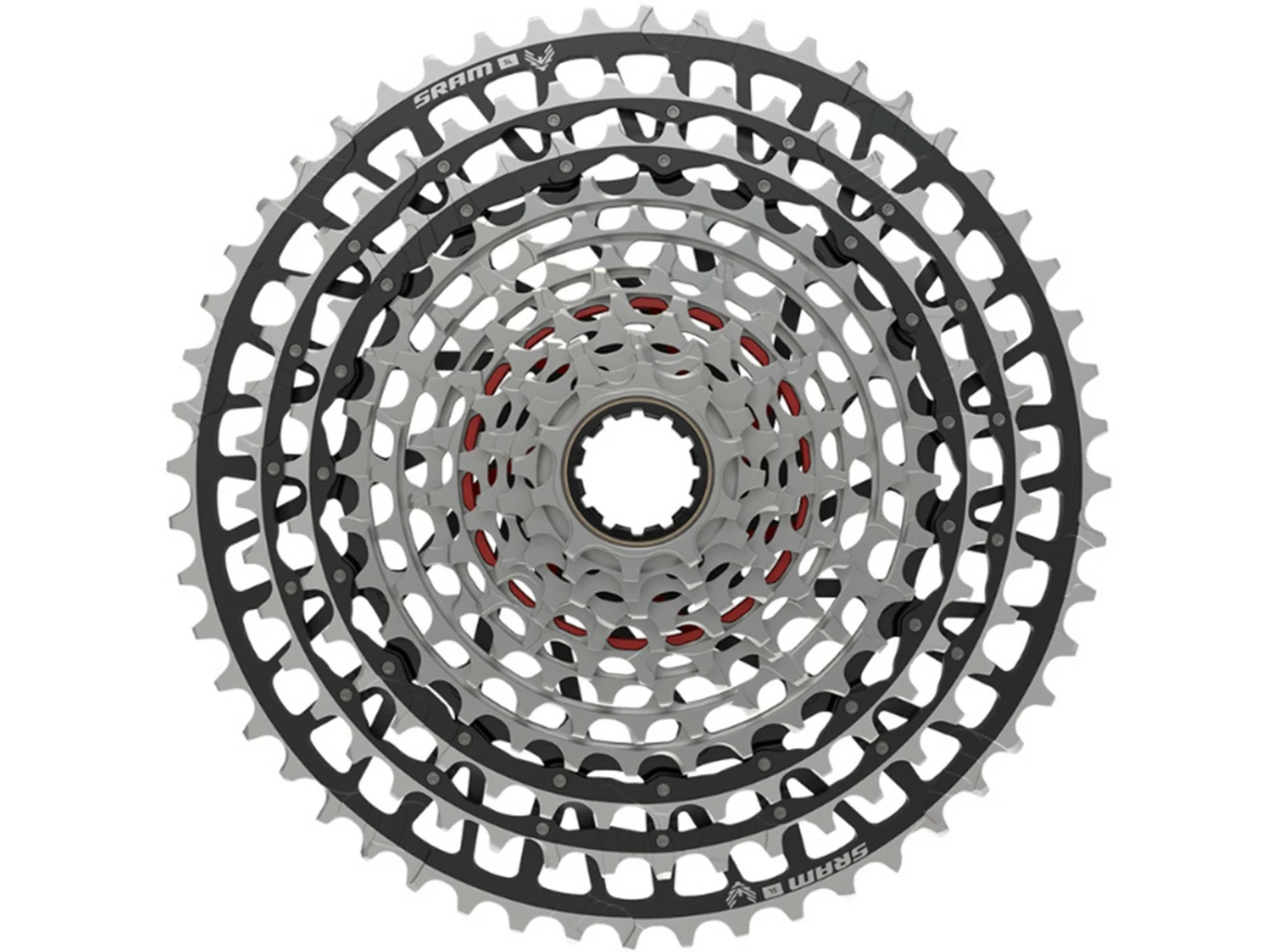 SRAM Cassette XX SL XS-1299 T-Type Eagle 12v 10-52 Argent Noir