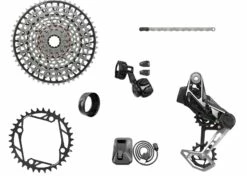 SRAM Groupe Complet XX T-TYPE EAGLE E-VTT 104 BCD 12v 36 Dents 10-52 Sans Manivelles